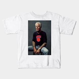 Anthony Bourdain Knicks Fan T-Shirt Kids T-Shirt